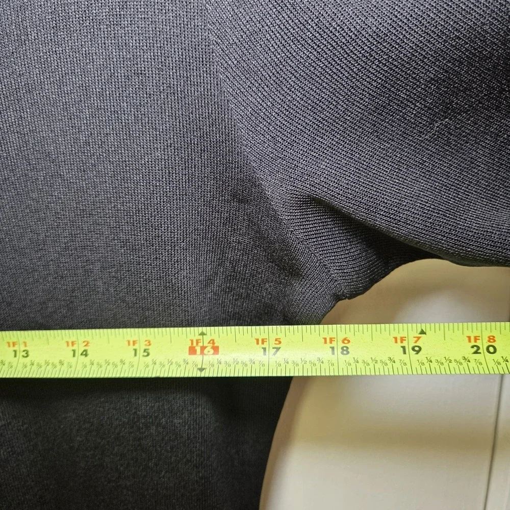 Exclusively Misook Black Maxi Dress Size Small Short Sleeve Stretch Knit Capsule